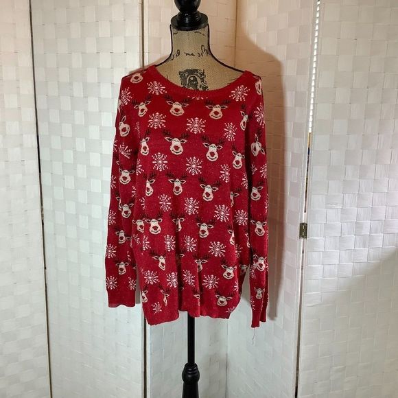 reindeer christmas sweater - Picture 5 of 10